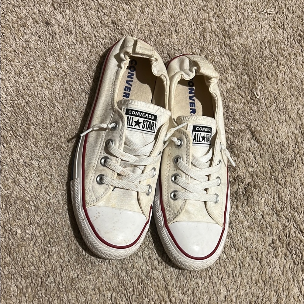 Women’s White Converse